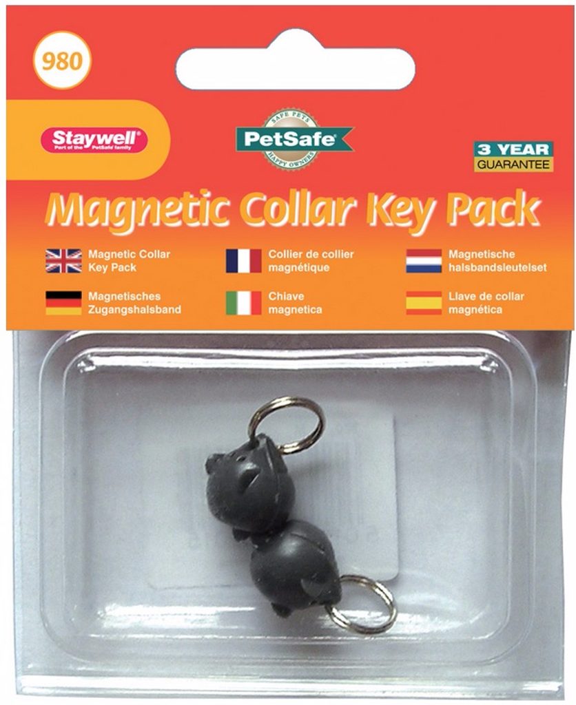 2 magnetické klíče pro dvířka Staywell 400 a 900