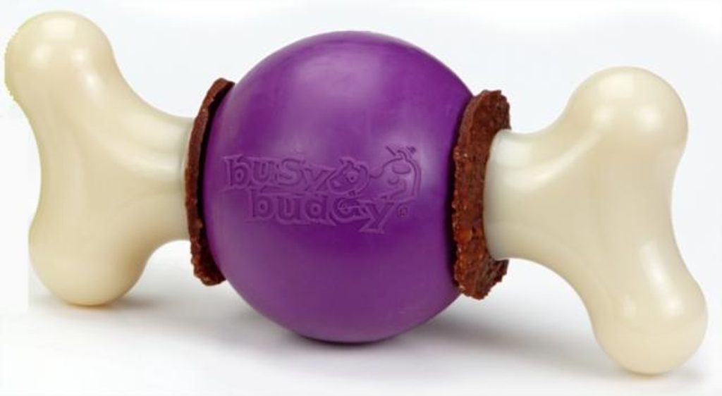 Busy buddy Hračka pro psy s pamlsky Bouncy Bone
