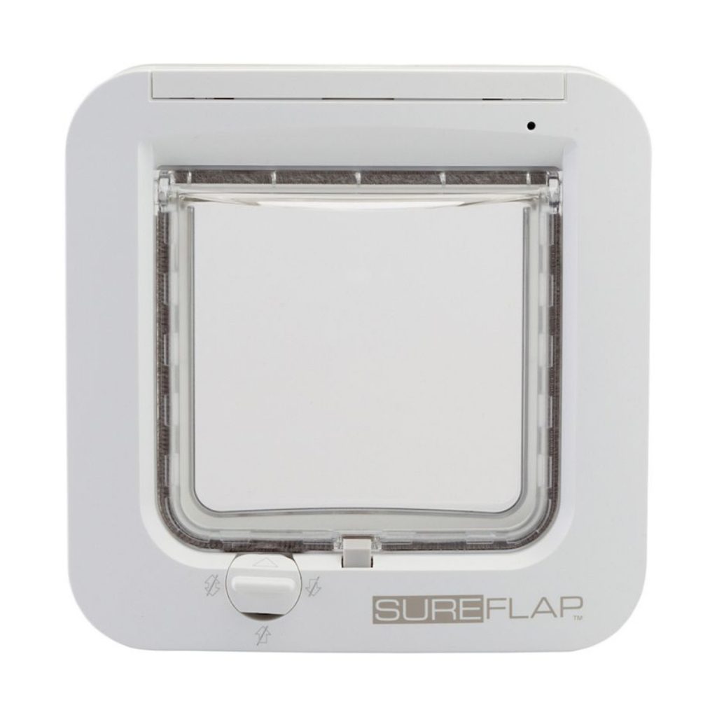 SurePetcare Dvířka SureFlap s mikročipem pro kočky - bílá