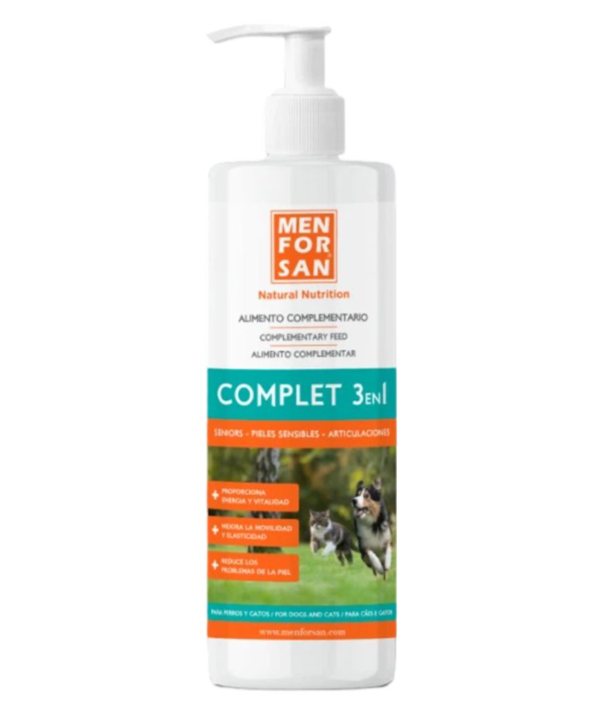 Menforsan Complet 3 v 1, 500 ml pro psy a kočky
