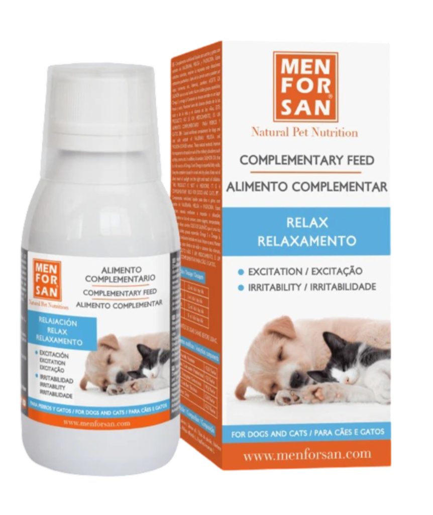 Menforsan Relax pro snížení stresu psů a koček, 120 ml