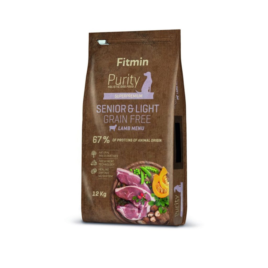 Fitmin Dog Purity GF Senior & Light Lamb 12 kg