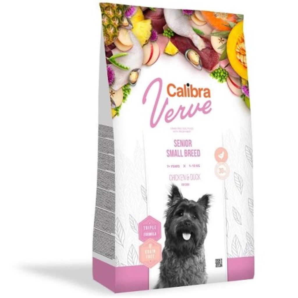 Calibra Dog Verve GF Senior Small Chicken & Duck 1,2 kg