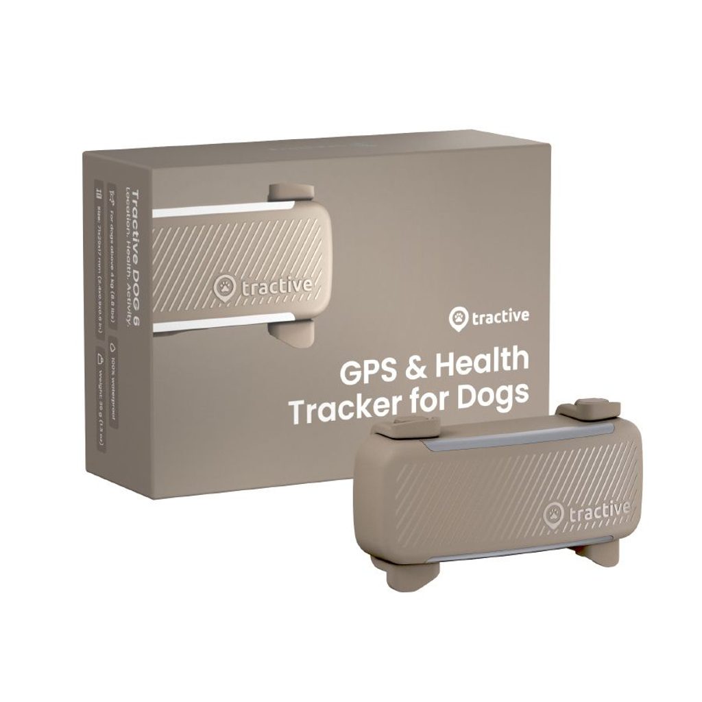 Tractive GPS DOG 6 - hnědá