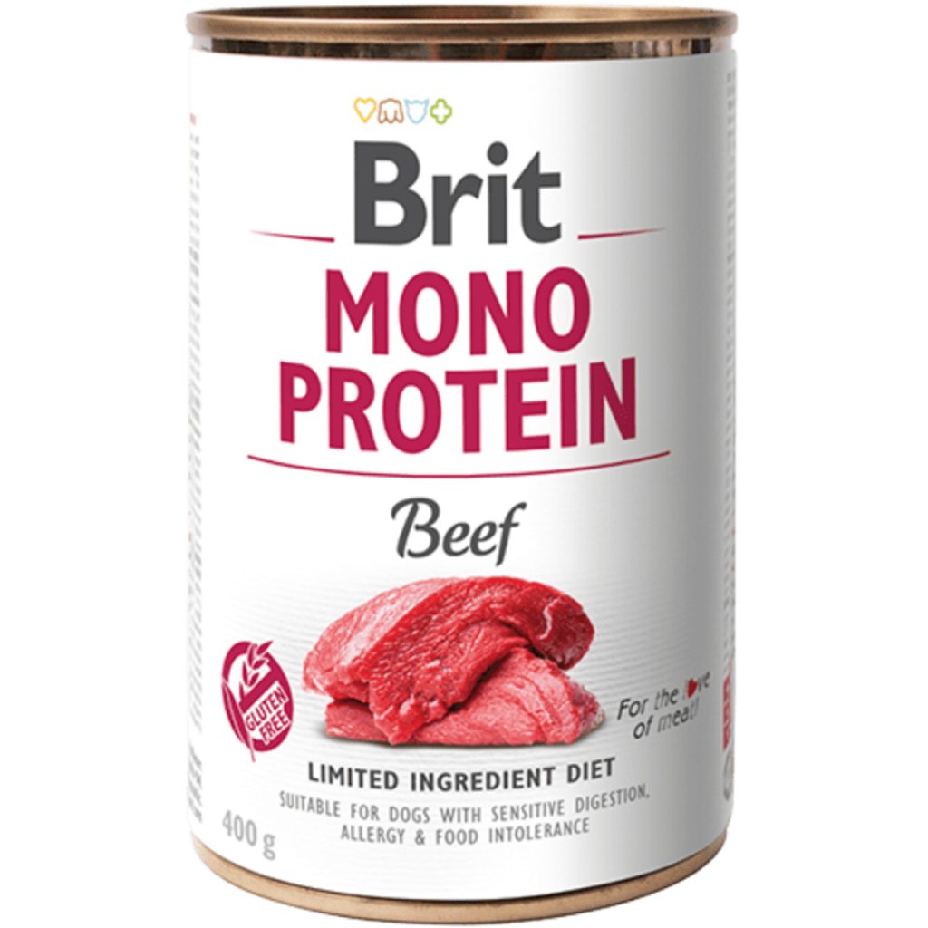 Brit konzerva Mono Protein Beef 400 g