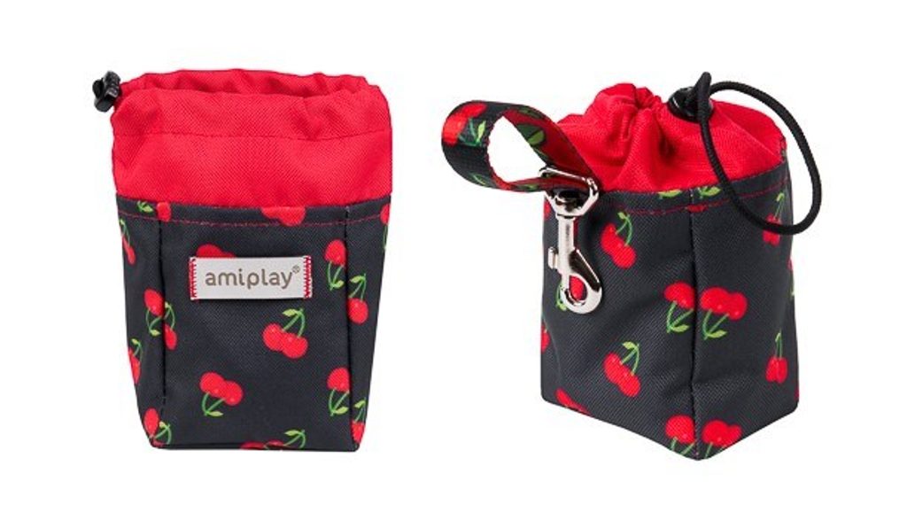 Amiplay Pytlík na pamlsky BeHappy Cherry