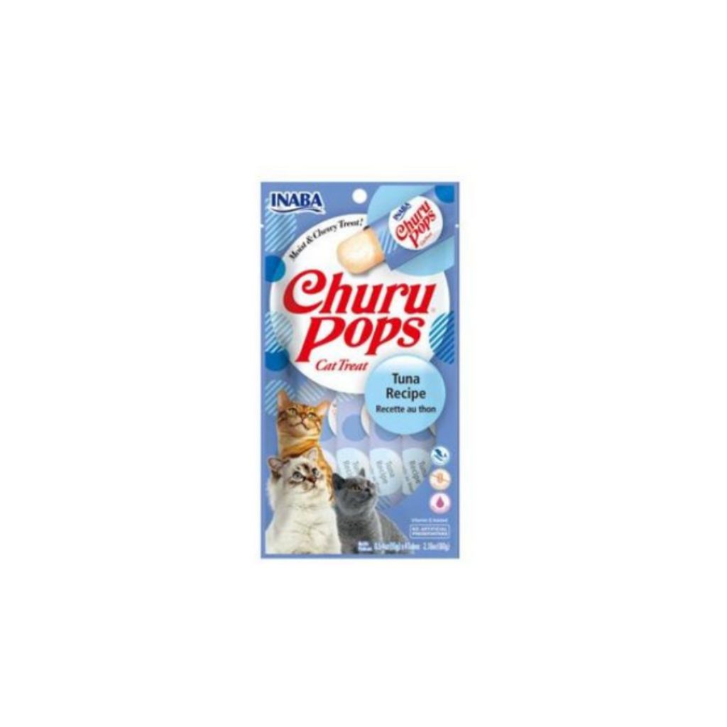 INABA FOODS Co., Ltd. Churu Cat Pops Tuna 4x15g