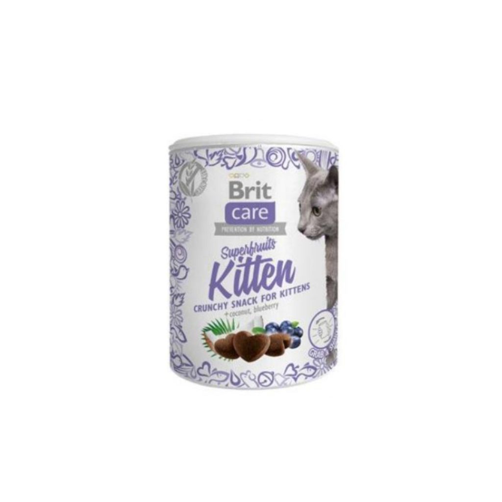 Brit Care Cat Snack Superfruits Kitten 100g