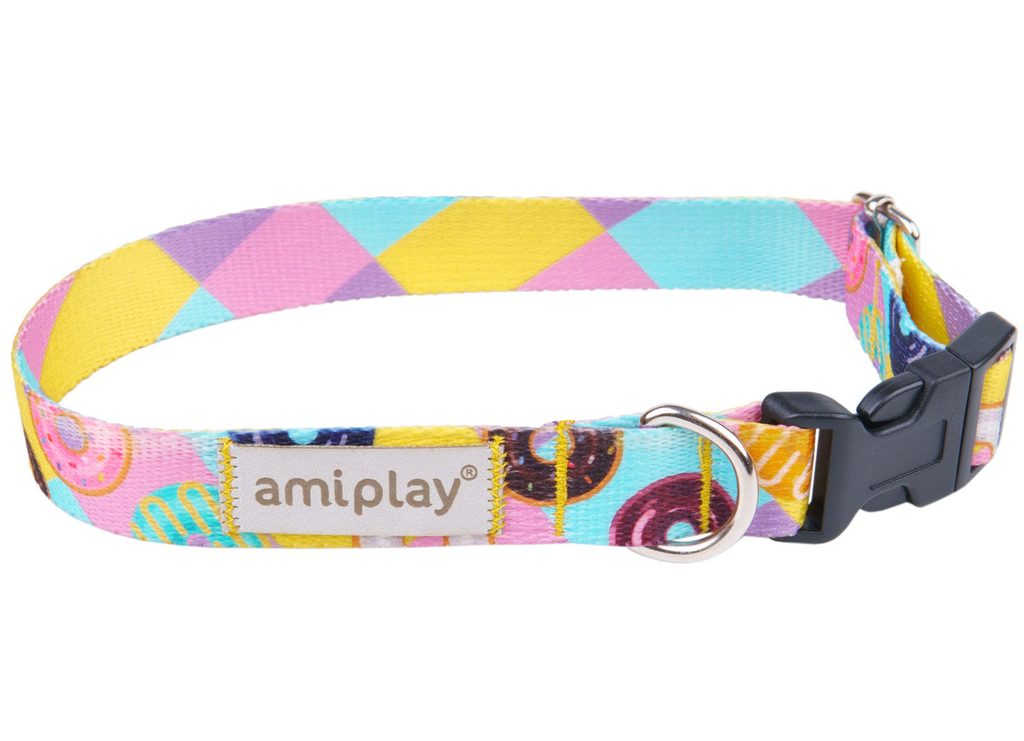 Amiplay Obojek nastavitelný BeHappy Donut - XL
