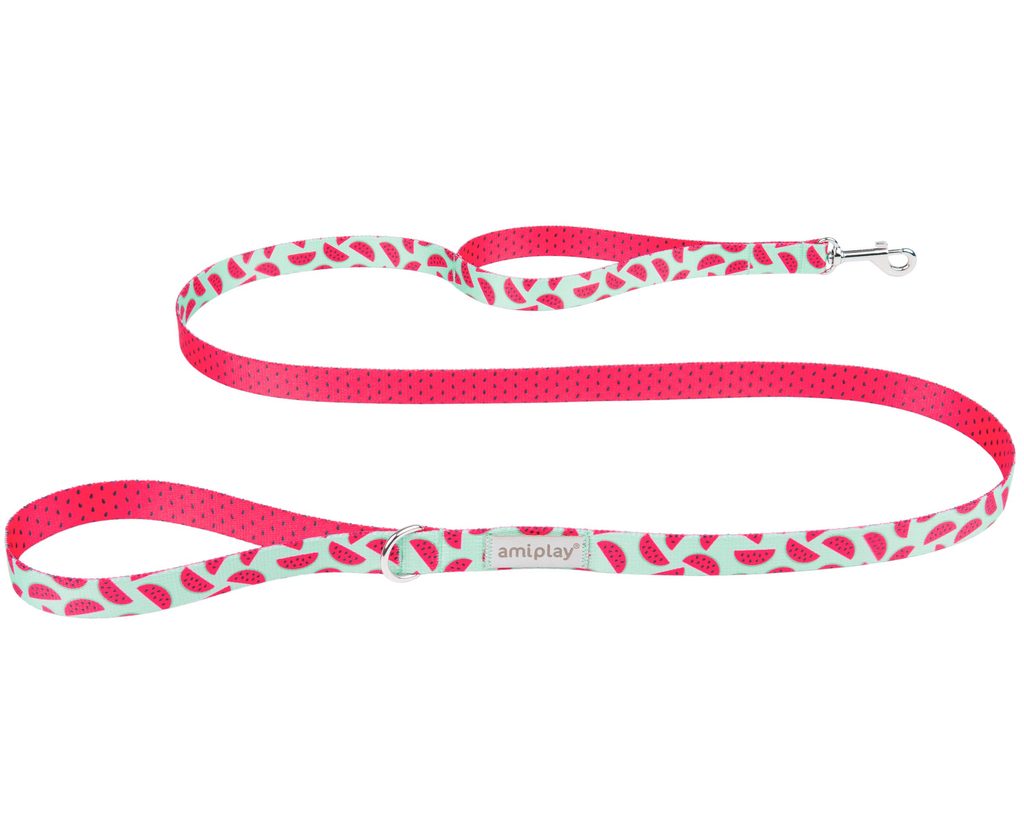 Amiplay Vodítko Be Happy Watermelon 150 cm - XL