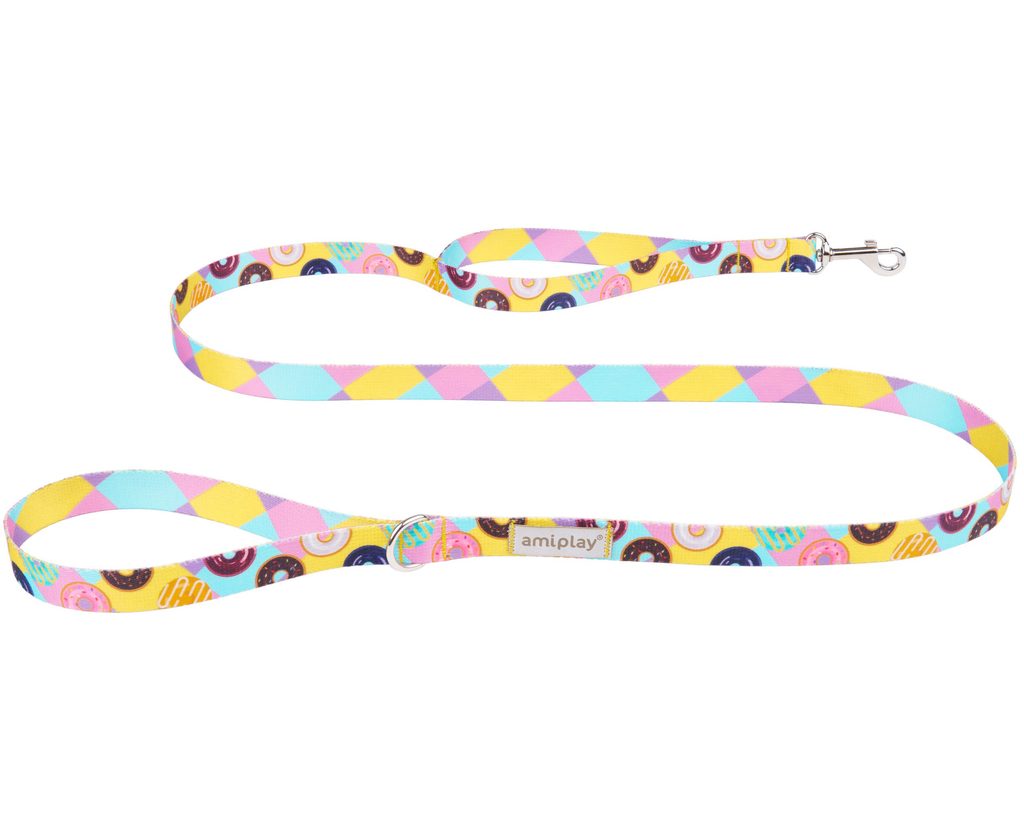 Amiplay Vodítko BeHappy Donut 150 cm - S