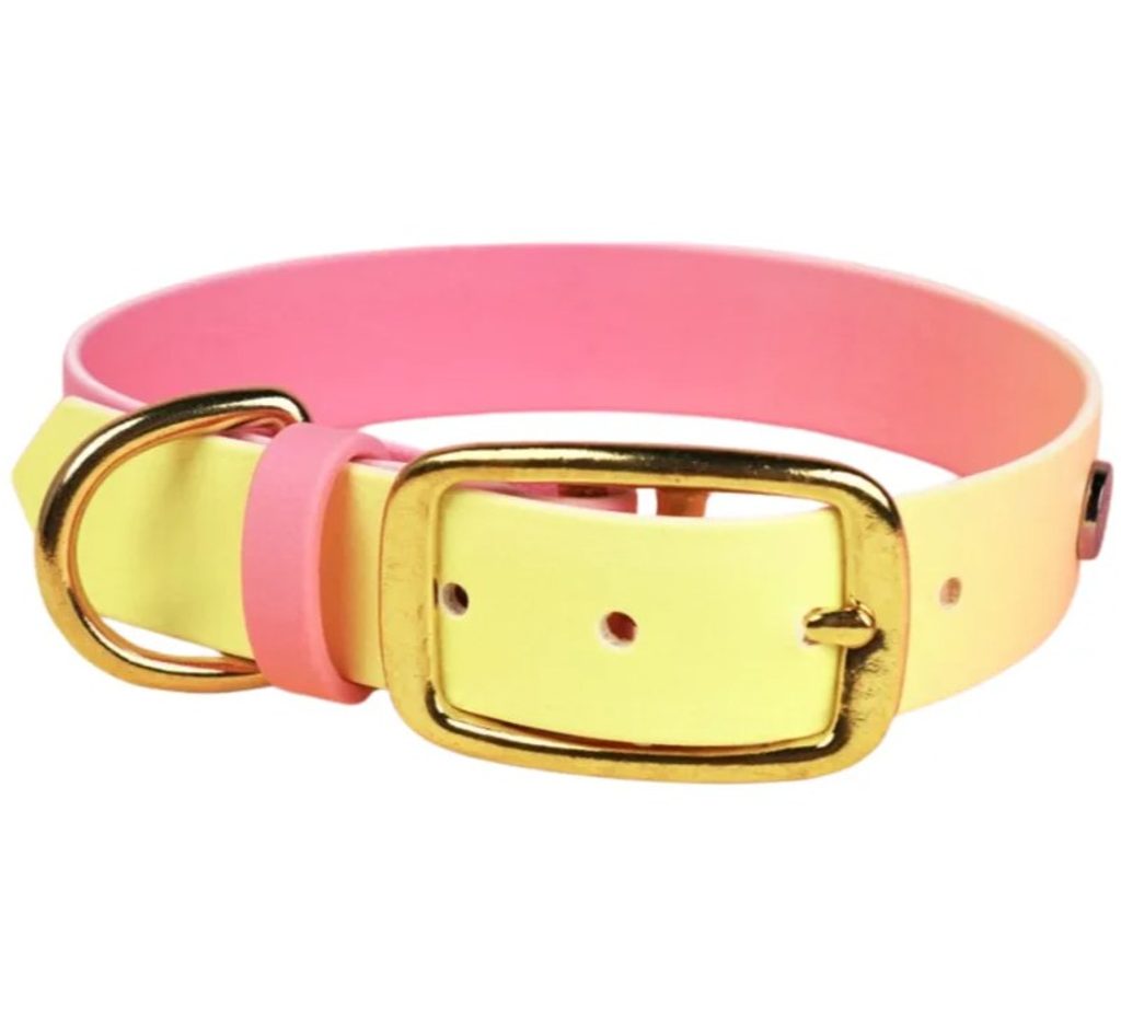 Bura sp. z o.o. Bura obojek Pink Malibu - XS-16mm
