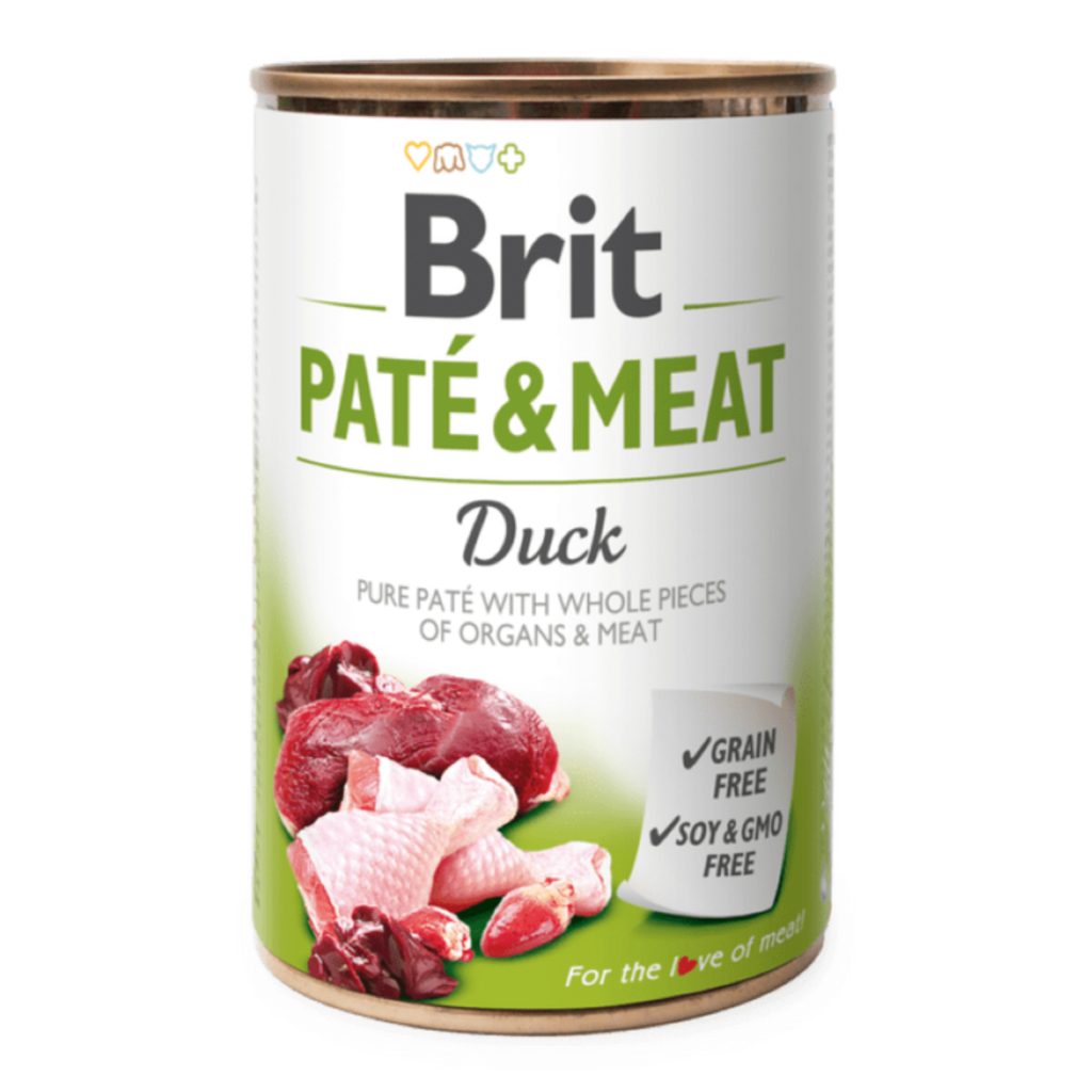 Brit konzerva Paté & Meat Duck 400 g