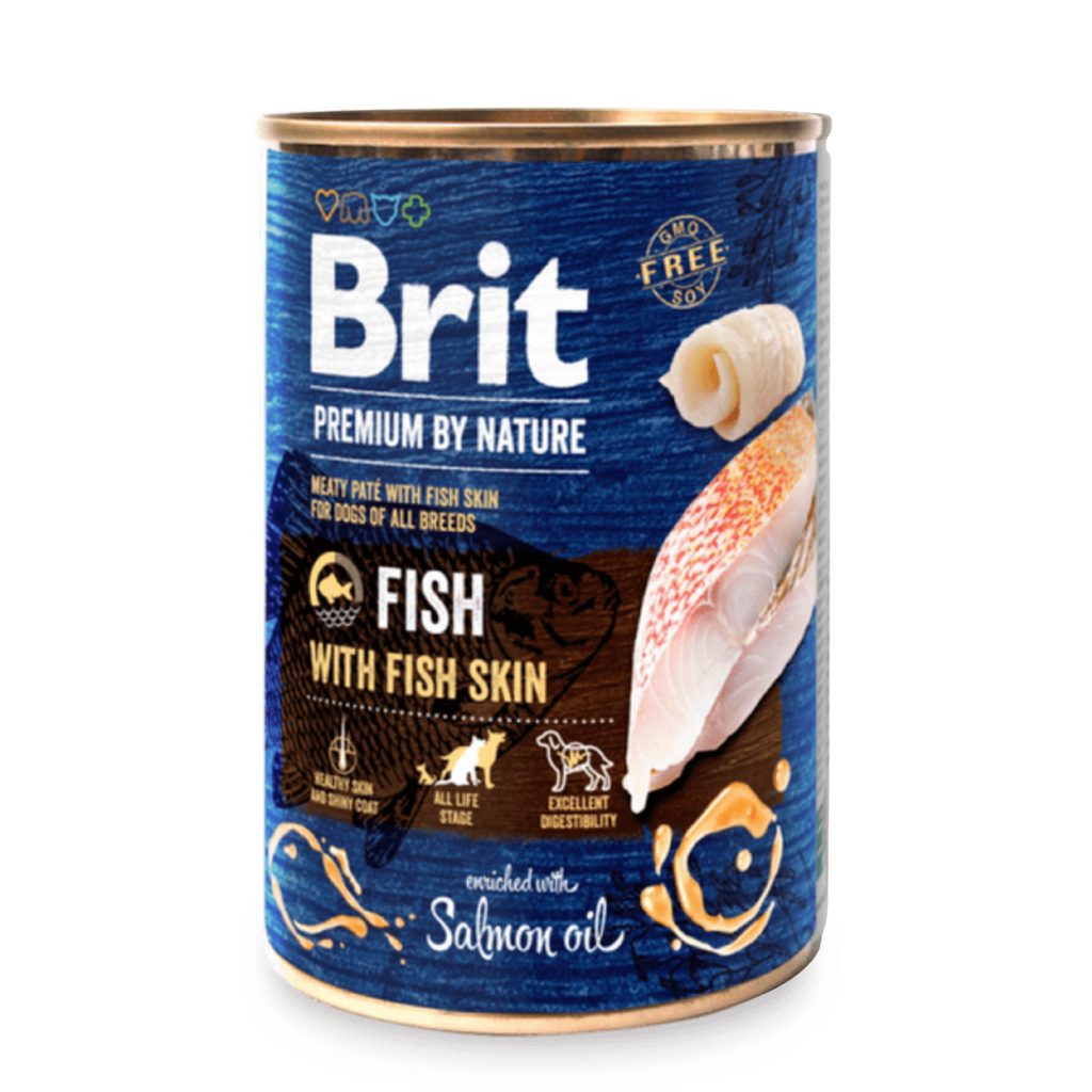 Brit konzerva Premium by Nature Fish & Fish Skin 800 g
