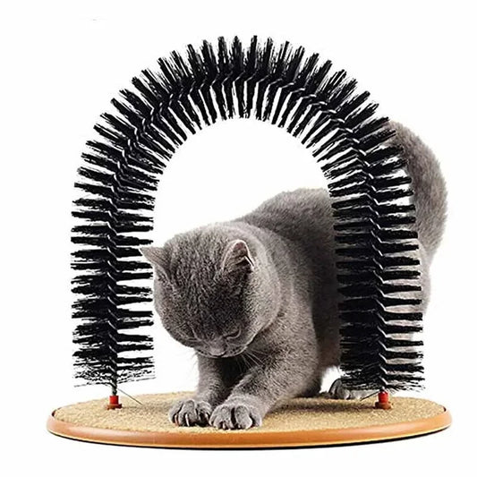 Griffoir Brosse de Massage et de Toilettage pour chat