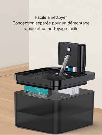 Fontaine à eau pour chat sans fil Rojeco